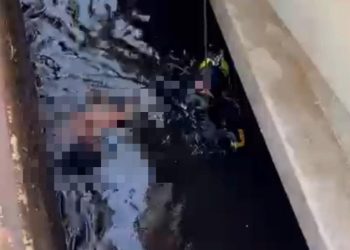 Jovem de 18 anos m0rr3 af0gada ao tentar atravessar embarcações no rio em Manaus