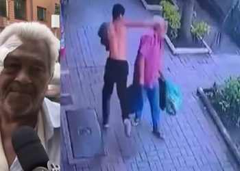 Vídeo: idoso que levou s0c0 de jovem na rua estava indo para a hemodiálise: ‘tenho medo’