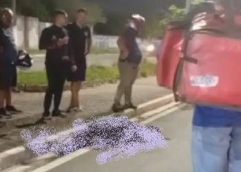 Vídeo: Homem é atr0p3lad0 na frente do IML em Manaus ao tentar atravessar via