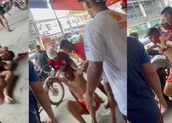 Vídeo forte: filho que mat0u a mãe em Manaus é m0rto pelo “Tribunal do cr1me”