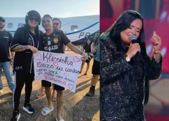 Traíd0 19 vezes, amazonense dá cinco dúzias de tucumã para Klessinha e canta no show dela: ‘Inesquecível’