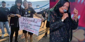 Traíd0 19 vezes, amazonense dá cinco dúzias de tucumã para Klessinha e canta no show dela: ‘Inesquecível’