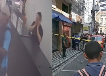 Dupla é pr3sa por r0ub0 e troca de t1r0s em joalheria no Centro de Manaus