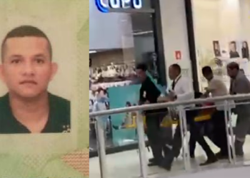 M0rr3 homem bal3ad0 na frente de loja no Shopping Ponta Negra; saiba quem é ele