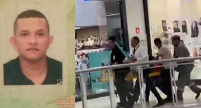 M0rr3 homem bal3ad0 na frente de loja no Shopping Ponta Negra; saiba quem é ele