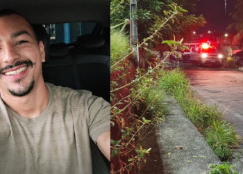 Veja: Motorista de app é encontrado no meio da rua e m0rr3 com várias f@cadas em Manaus