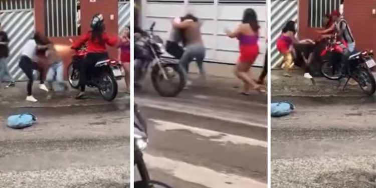 Vídeo: mulheres saem na p0rrada no Alvorada e juram uma a outra de m0rte