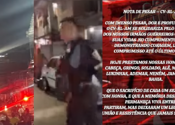 Rua da Compensa onde houve tir0s teria sido fechada pelo CV para homenagear m0rt0s no RJ