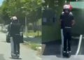 Vídeo: casal chega ao m0tel de patinete para amar sem limites: ‘não importa o transporte’