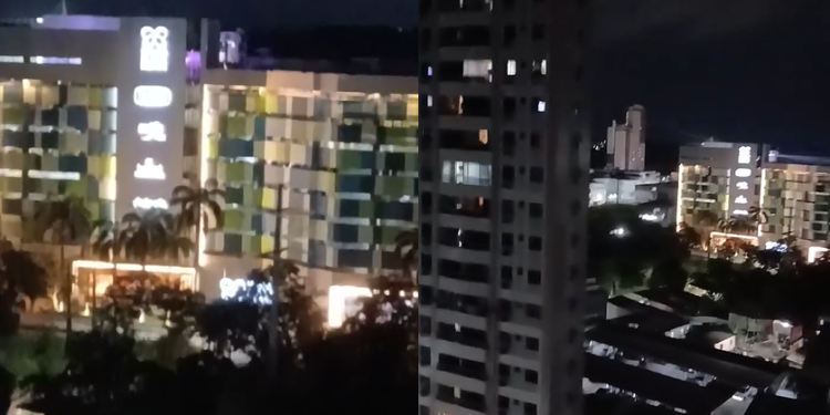 Vídeo: Vizinha do Manaus Plaza recl@ma que shopping faz festa barulhenta e poluição visual