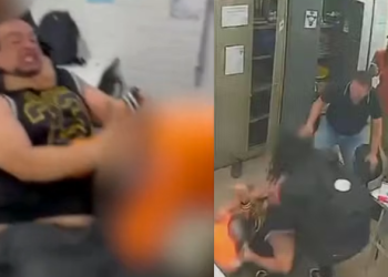 Vídeo: Pai de aluna agr1de professor com 9 s0c0s após menina ser orientada a não usar o celular na aula