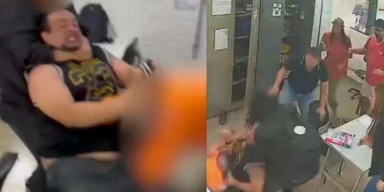 Vídeo: Pai de aluna agr1de professor com 9 s0c0s após menina ser orientada a não usar o celular na aula