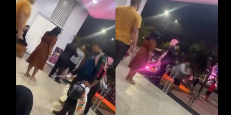 Vídeo: jovem pega namorada com talarico no Shopping em Manaus: ‘me disse que era missionária’