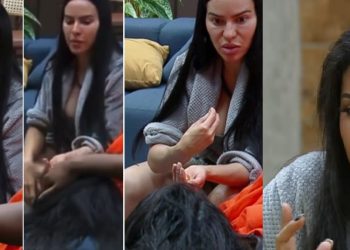 Vídeo: Tamires chama Carol de falsa e manda ela baixar a bola na lata: ‘tá se achando’