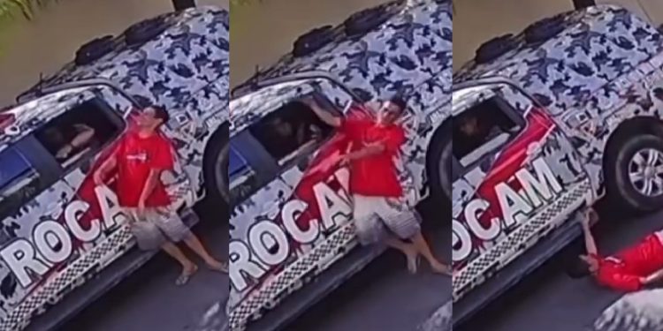 Vídeo forte: safanã0 da Rocam em homem indefeso volta a viralizar no Amazonas