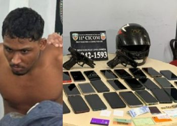 Venezuelano invade casa em Manaus com mais de 20 celulares r0ubados no bolso