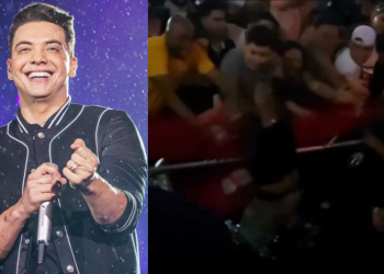 Vídeo: Bebida cara e pouca causa confusã0 durante show de Wesley Safadão em Manaus