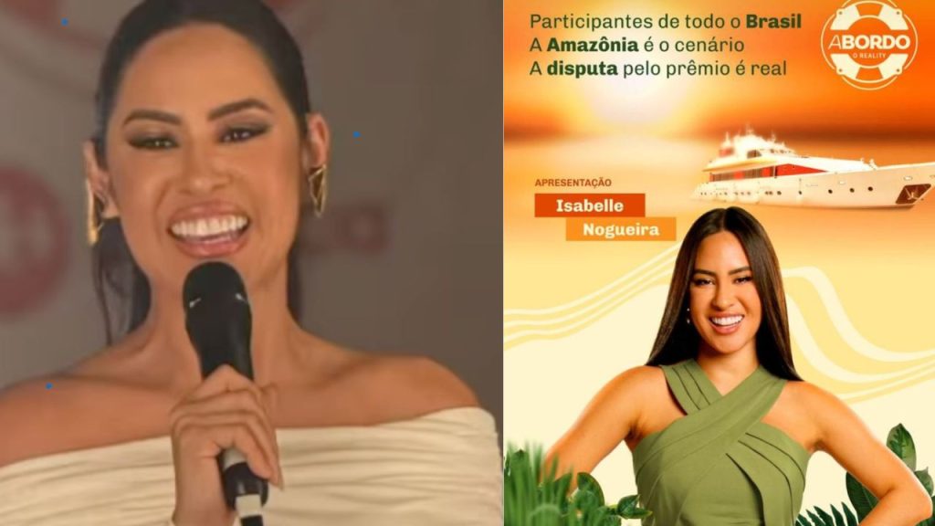 Isabelle Nogueira assume o comando do “A Bordo” sete anos após sua estreia como participante