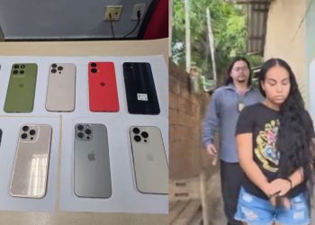Polícia Civil intercepta venda de iPhones roubados e prende acusados em Manaus