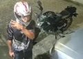 ‘Vou só fazer um h0m1cídi0’: l4drã0 roub4 moto e promete devolvê-la após o cr1me; veja o vídeo
