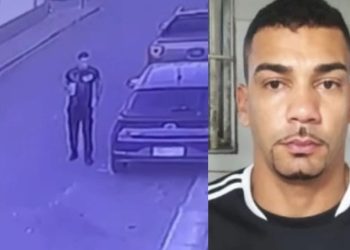 Homem é execut4d0 com cerca de dez tir0s na porta de academia; veja o vídeo