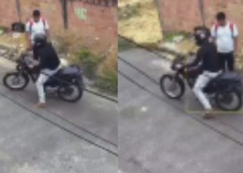 Vídeo: Estudante tem celular levado durante assalt0 na zona leste de Manaus