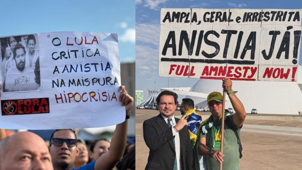Em Brasília, Capitão Alberto Neto defende anistia ampla e critica arbitrariedades do STF