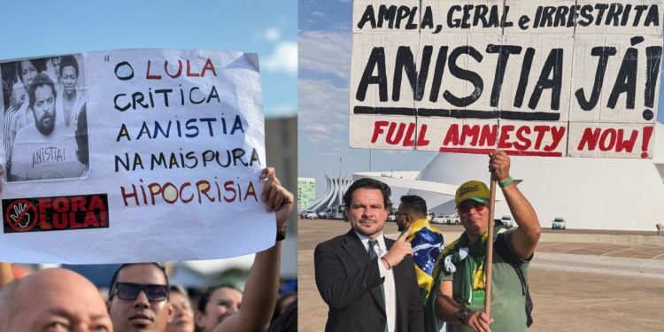 Em Brasília, Capitão Alberto Neto defende anistia ampla e critica arbitrariedades do STF
