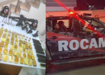 Ouro, armas e celulares: operação da PF prende policiais em Manaus