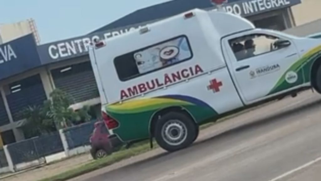 Aluno do Ceti cai do segundo andar e é socorrido às pressas em Iranduba