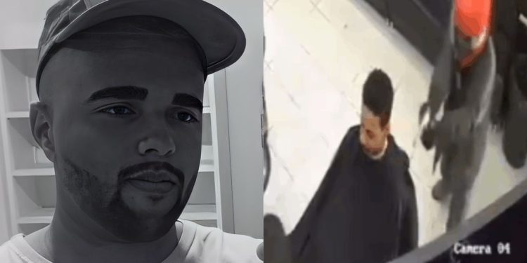 Vídeo mostra momento que barbeiro de 21 anos é m0rt0 a tiros