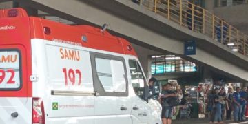 Dentro do T3, Samu é acionado após homem passar mal aguardando ônibus
