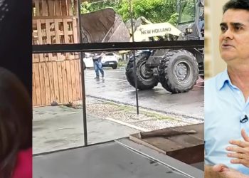 Vídeo: David Almeida manda derrubar comércios na tora e trabalhadora chora: ‘meu Deus’