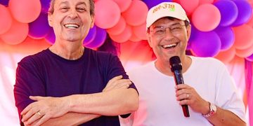 Ao lado de Eduardo Braga, Senador Omar Aziz entrega escola, UBS e infraestrutura em agenda extensa no Careiro