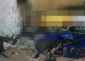 Motociclista de app atr0pela pedestre, atinge carro e m0rre no chão em Manaus