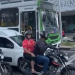 Vídeo: Batida na Constantino Nery termina com motorista atr0pelado após tentar se m@t@r