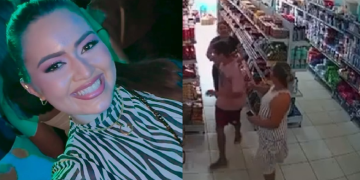 Procuradora no AM debocha ao ser flagrada dando surr@ em suspeito de furt0: ‘E eu tava com fraqueza’; veja