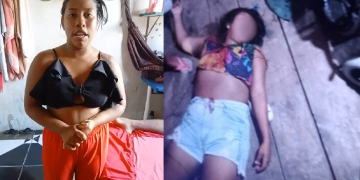 Em Tefé, jovem mostra que não foi m0rta pelo marido, mas apanhou: ‘Eu desmaiei’; veja