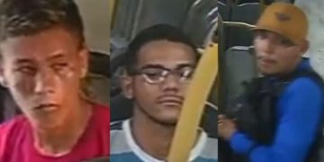 Trio que só anda armad0 é procurado por assalt0s a ônibus em Manaus