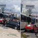 Vídeo: rodoviários voltam a parar os ônibus em Manaus por atraso em pagamentos