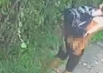 Vídeo mostra ladrã0 sofrend0 a “fininha” antes de cometer assalt0 à residência   