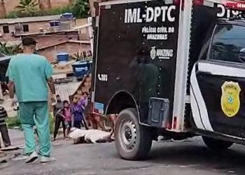 PM faz varredura na ZL após assassinat0 de “Chorão” em Manaus: ‘foi muito rápido’