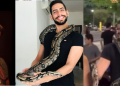 Cobra vista ‘passeando’ com tutor na Ponta Negra se chama ‘Bernardo’ e faz sucesso nas redes sociais; veja