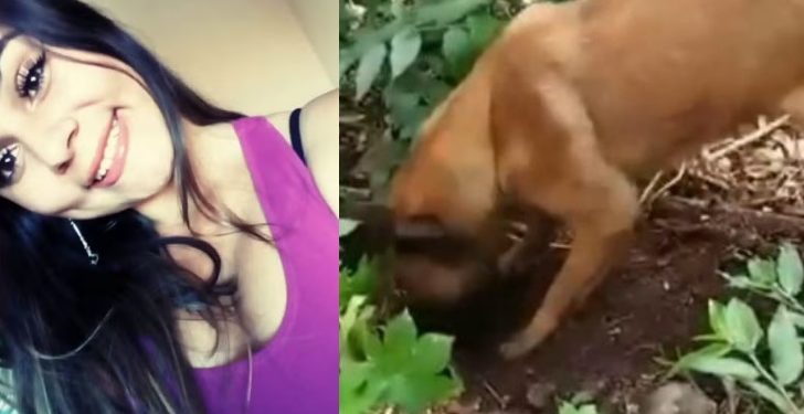 Cão farejador da PM encontra cova rasa onde estava corp0 de jovem desaparecida no São Geraldo