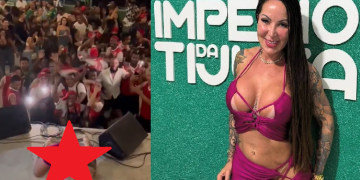 Vídeo: Rainha de bateria da Império da Tijuca faz a ‘macharada’ feliz ao dançar em evento da escola sem calc1nh@