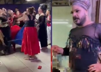 Vídeo: Pai de Santo dá “tapão” em traidor no terreiro e diz que ‘armou a gira’