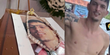 Caixão fechado e terço: Velório de ‘Gringo’, do interior do Amazonas, ocorreu em Manaus