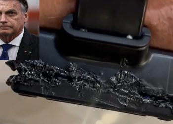 Veja vídeo de Bolsonaro admitindo que tentou quebrar tornozeleira: ‘ferro quente’