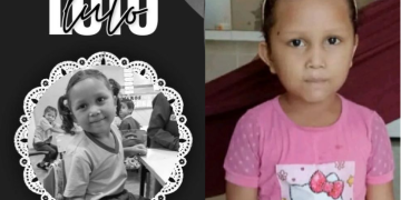 Descuido por segundos em barco faz família perder a vida de menina de 5 anos em Maués