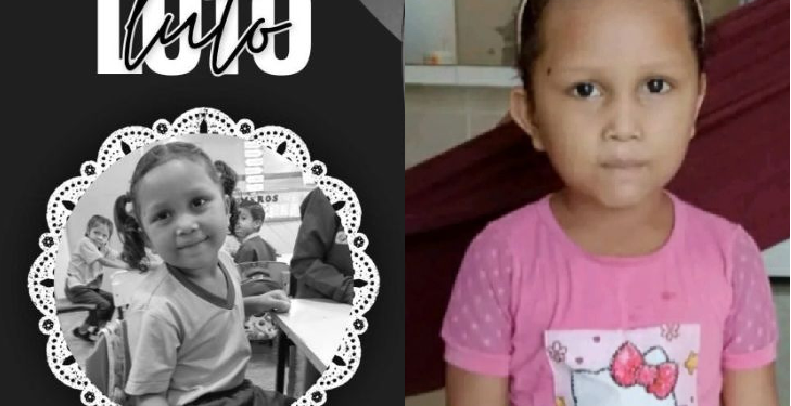 Descuido por segundos em barco faz família perder a vida de menina de 5 anos em Maués